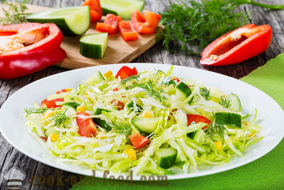 Recepten salade van verse kool