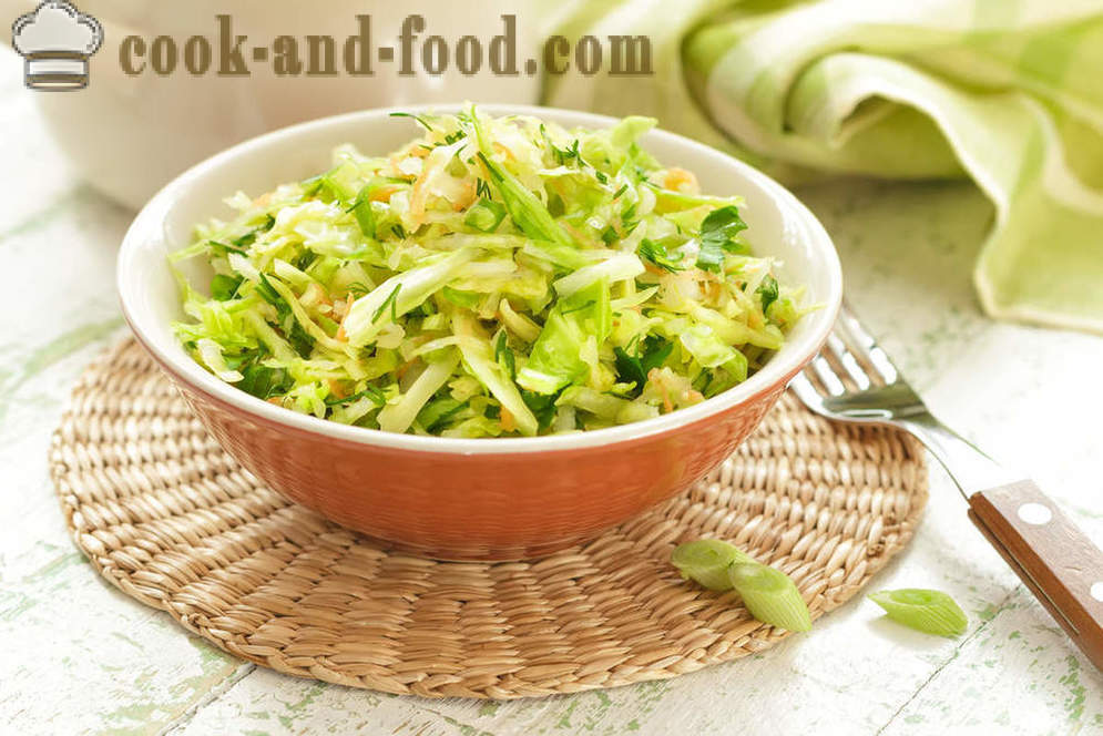 Recepten salade van verse kool