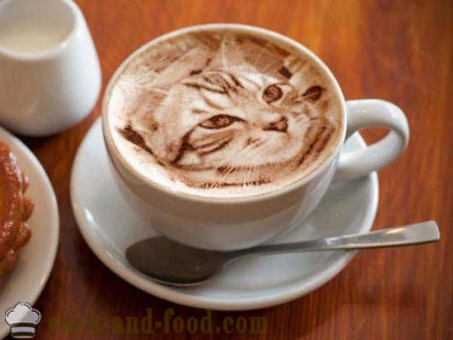 Tekeningen op Coffee: schilderen latte art